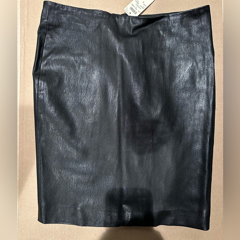 The Row leather skirt w tags size small s